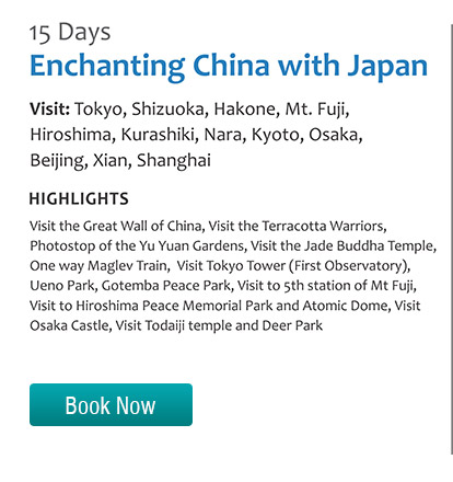 15 Days Enchanting China with Japan