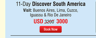 11-Day Discover South America